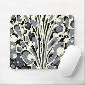 灰色によって大理石模様をつけられるマウスパッド マウスパッド (マウス)