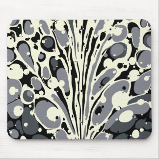 灰色によって大理石模様をつけられるマウスパッド マウスパッド