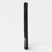 灰色のふわふわ猫 Case-Mate iPhoneケース (裏面/左)