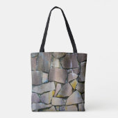 灰色のれんがの壁 トートバッグ (裏面)