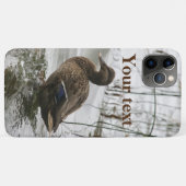 灰色のアヒルの暗い湖のiPhone / iPadケース Case-Mate iPhoneケース (裏面(横))