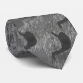 灰色のアートなGastroenterologistのタイ ネクタイ (ロール)