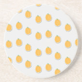 灰色のカボチャ コースター (正面)