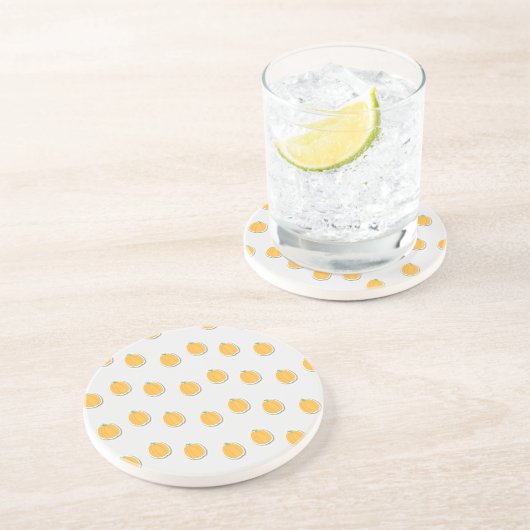 灰色のカボチャ コースター (側面)