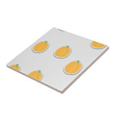 灰色のカボチャ タイル (側面)