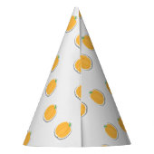 灰色のカボチャ パーティーハット (裏面)