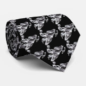 灰色のカムフラージュのスノーモービル ネクタイ (ロール)