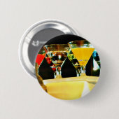 灰色のガチョウのマルティーニ 缶バッジ (正面&裏面)