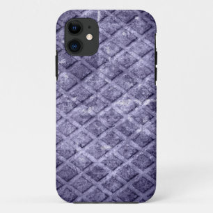 灰色のグランジダイヤモンドさび金 iPhone 11 ケース