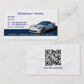 灰色のコルベットの名刺 名刺 (正面/裏面)