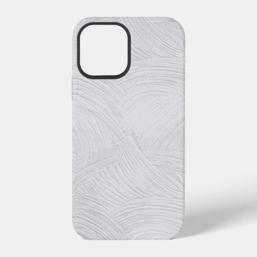 灰色のコンクリートの表面 iPhoneケース (裏面)