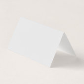 灰色のサンキューカードと金ゴールド五角形 (裏面)