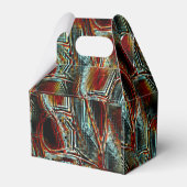 灰色のシアンサンゴでピクセル化された粗い斑点はしご フェイバーボックス (正面サイド)