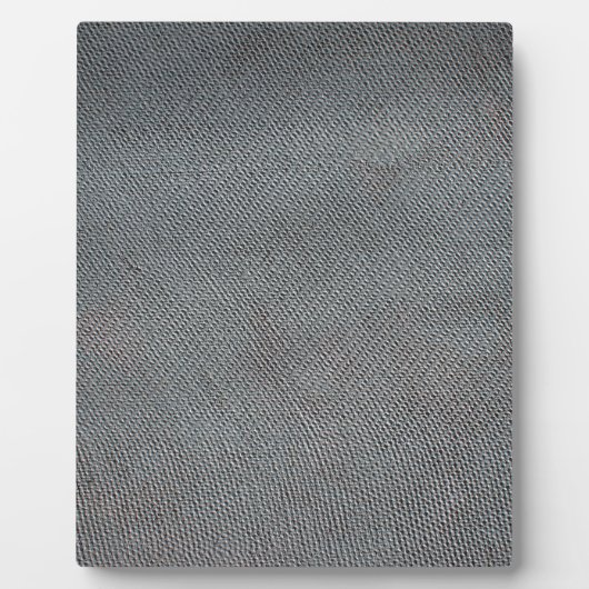 灰色のシートの凹凸のある石板 フォトプラーク (正面)