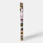 灰色のジェイと花 Case-Mate iPhoneケース (裏面 / 左)