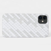 灰色のジグザグ模様の四角形... Case-Mate iPhoneケース (裏面(横))