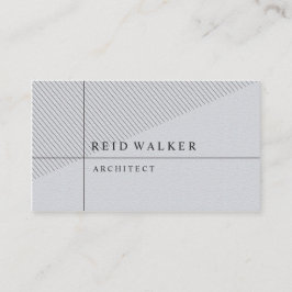 灰色のスタイリッシュ 名刺