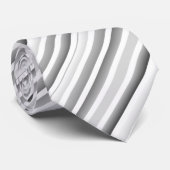 灰色のストライプのネクタイ ネクタイ (ロール)