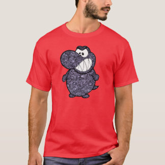 灰色のセメントT-REX Tシャツ