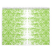 灰色のセーターと眼鏡を着た女性が座っている カレンダー (カバー)