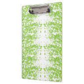 灰色のセーターと眼鏡を着た女性が座っている クリップボード (左)