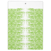 灰色のセーターと眼鏡を着た女性が座っている クリップボード (裏面)