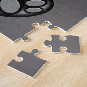 灰色のゾンビの砂糖のパンダ ジグソーパズル (側面)