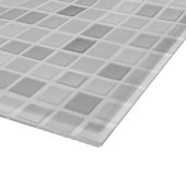 灰色のタイルパターン カッティングボード (角)