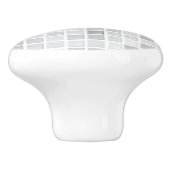 灰色のタイルパターン セラミックノブ (側面)