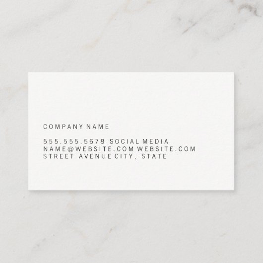 灰色のタイルパターン 名刺 (裏面)