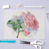 灰色のティッシュペーパーの美しいのローズピンク 薄葉紙 (クラフト)