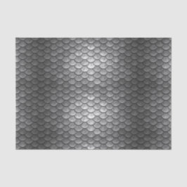 灰色のドラゴンのスケールのファンタジーのギフトのティッシュペーパー 薄葉紙