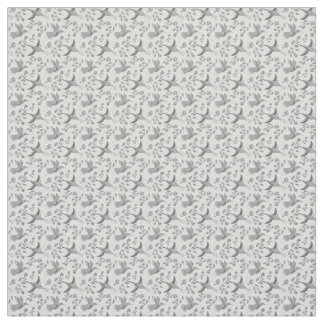 灰色のハミングバード。中性ボーホウォーター色colibri ファブリック