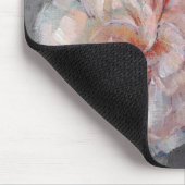 灰色のバラ マウスパッド (コーナー)