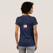 灰色のパックの特性 Tシャツ (裏面フル)