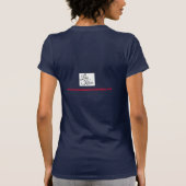 灰色のパックの特性 Tシャツ (裏面)