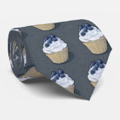 灰色のブルーベリー ネクタイ (ロール)