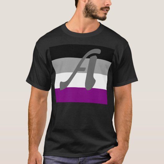 灰色のプライドのワイシャツ Tシャツ (正面)