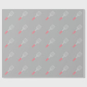 灰色のヘラ用具 ラッピングペーパー (フラット)