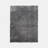灰色のベロアの無煙炭のカーペットヴィンテージ敷物 フリースブランケット (正面)