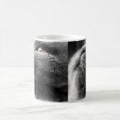 灰色のペルシャ コーヒーマグカップ (中央)