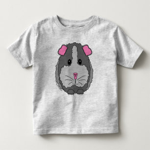 灰色のモルモット トドラーTシャツ
