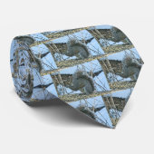 灰色のリスのタイ ネクタイ (ロール)