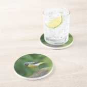 灰色のワグテール – 鳥 コースター (側面)