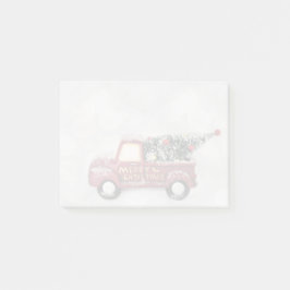 灰色のヴィンテージの背景に赤い《写真》ぼけ味トラック ポストイット