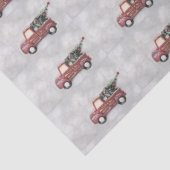 灰色のヴィンテージの背景に赤い《写真》ぼけ味トラック 薄葉紙 (詳細)