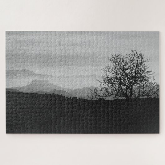 灰色の丘 ジグソーパズル (横)