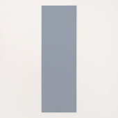 灰色の中の珍重の鳥や葉 ヨガマット (裏面)