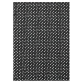 灰色の光沢のあるハートかわいいロマンチックなパターン テーブルクロス