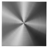 灰色の光沢のある金属デザインステンレス鋼の外観 タイル (正面)